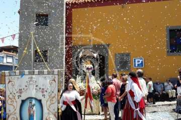 Telde rinde honores a su alcaldesa perpetua (Foto Miguel Florido)